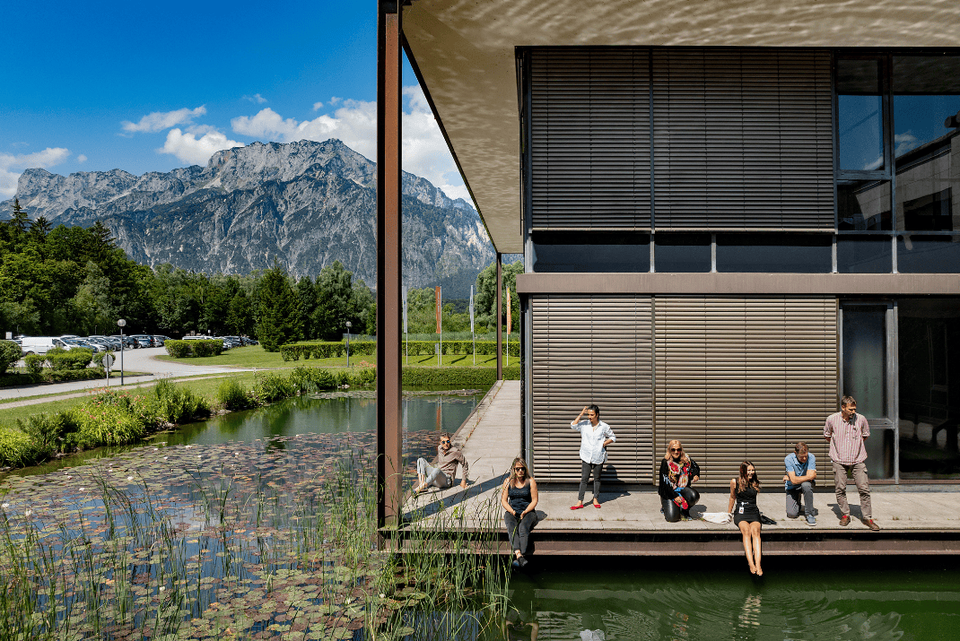 Outside view of STRATEC’s company site in Anif, Austria