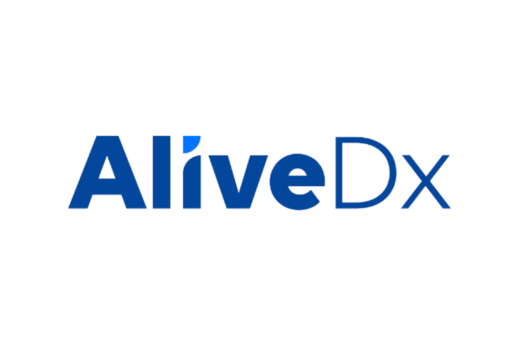 AliveDx logo for collaboration with STRATEC 