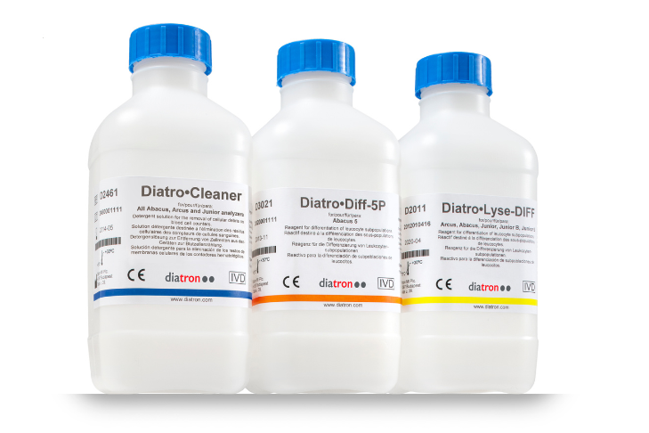Reagents for hematology by Diatron