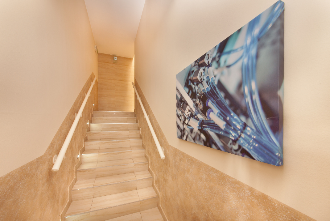 Hallway at Diatron Hungary 