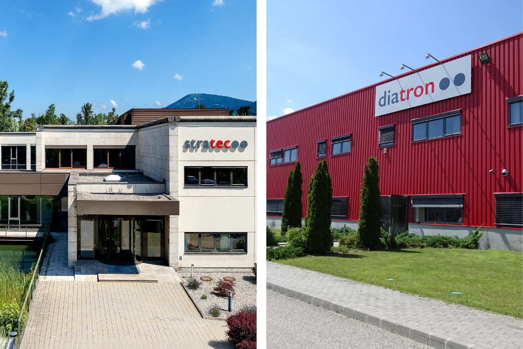 Acquistion of Diatron MI in Hungary and Sony DADC BioSciences (STRATEC Biomedicals) in Austria