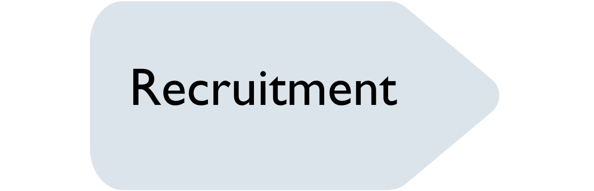 Application process graphic – recruitment
